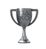 silver trophy
